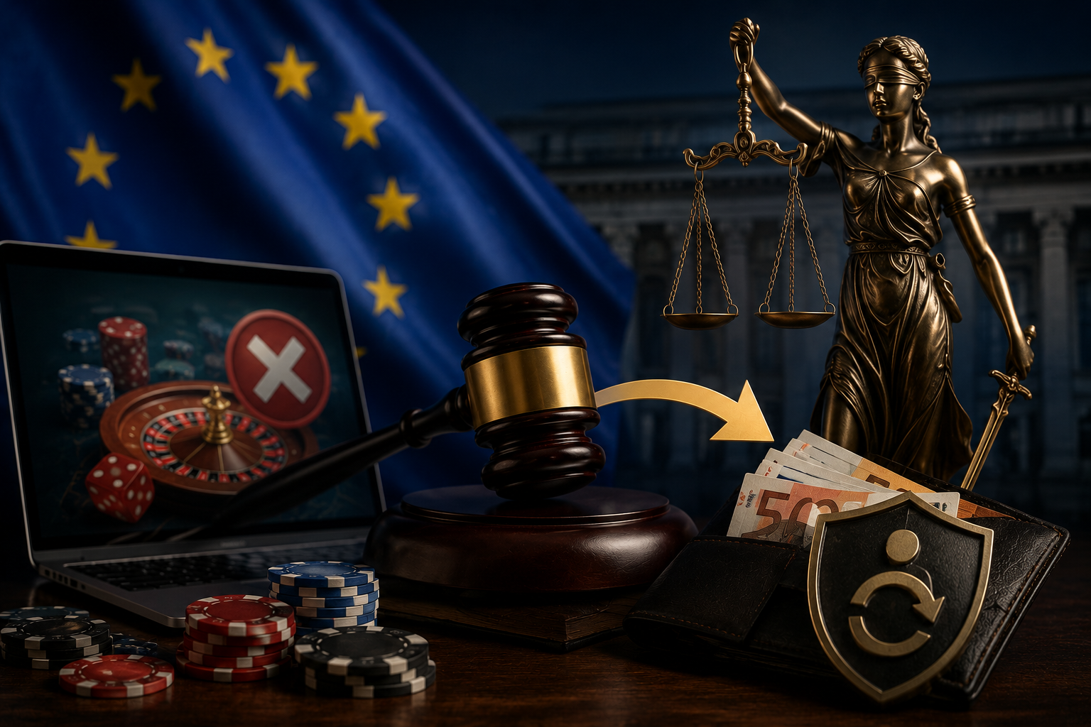 EU court ruling boosts German players’ chances to reclaim online casino losses from unlicensed operators